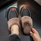 🔥 Men's Warm Arch Support Slippers – Non-Slip Comfort for Tired Feet