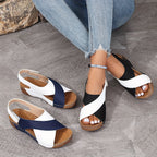 🔥Women's Ultra Comfortable Slope Heel Orthopaedic Sandals