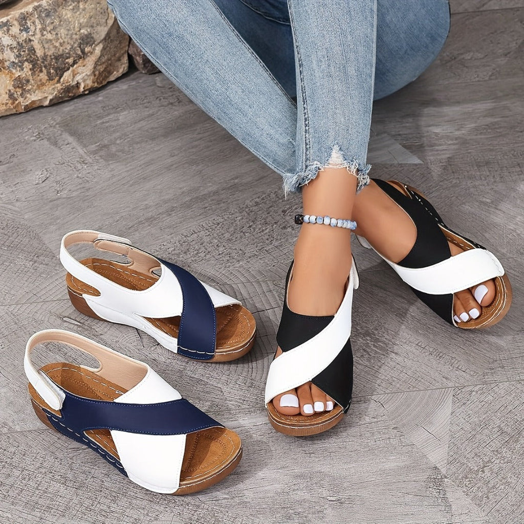 🔥Women's Ultra Comfortable Slope Heel Orthopaedic Sandals